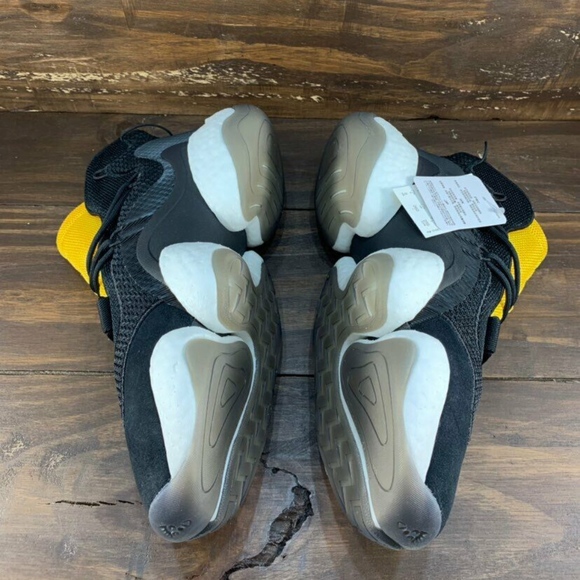 Men's Adidas Crazy BYW "Black Gold" (Size 8.5) - Picture 4 of 7